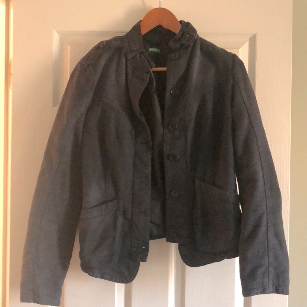 Benetton black jacket